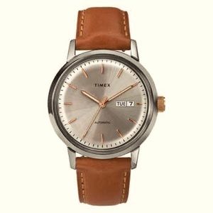 Timex Marlin Stainless Steel Silver Dial Men's Automatic Watch